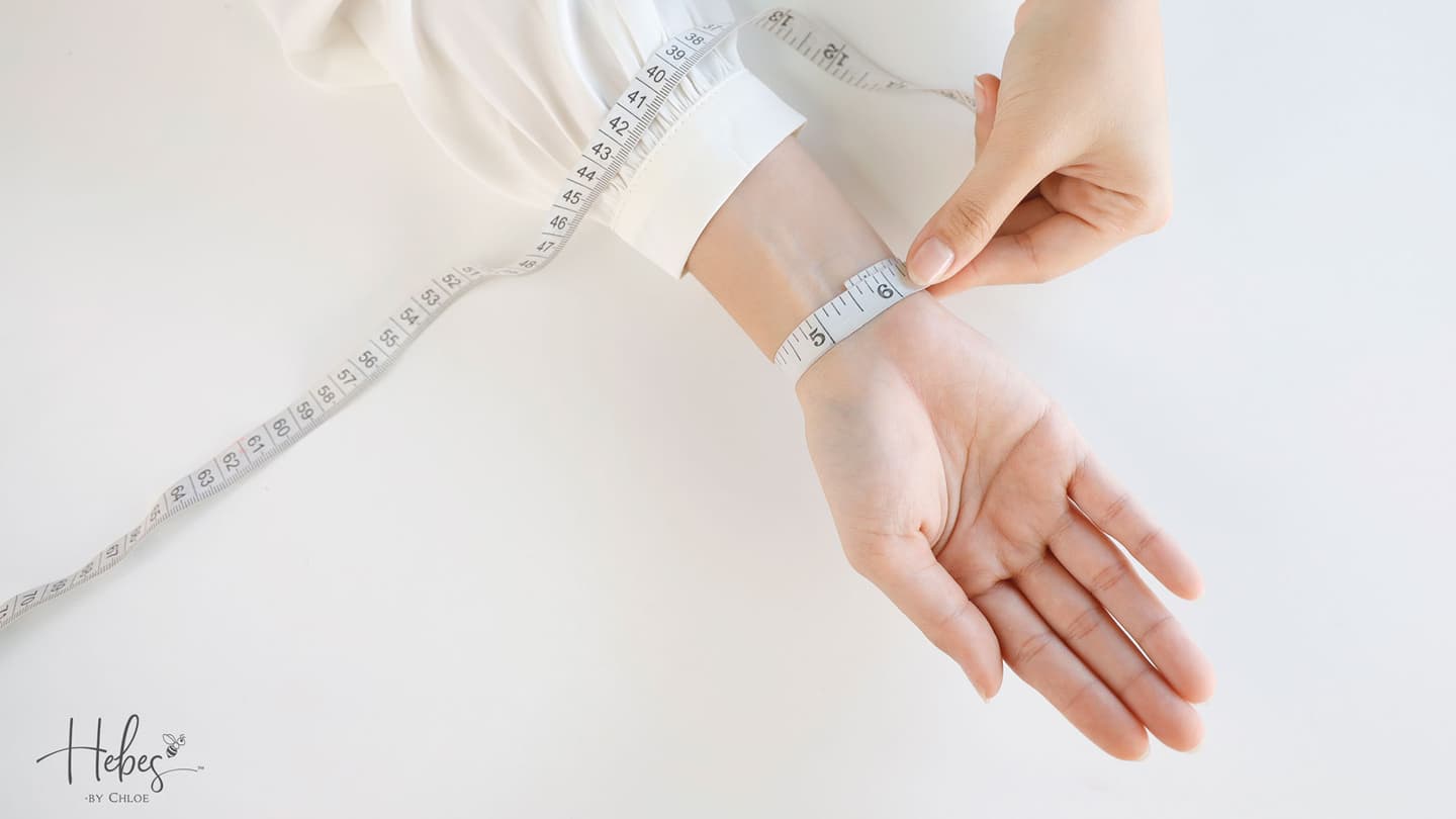 Ritamie wrist sizing guide
